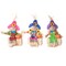Gardenised Outdoor Fall Decor Halloween Scarecrow for Garden Ornament Sitting on Hay Bale, Straw Multicolor QI004087 - alternate 1
